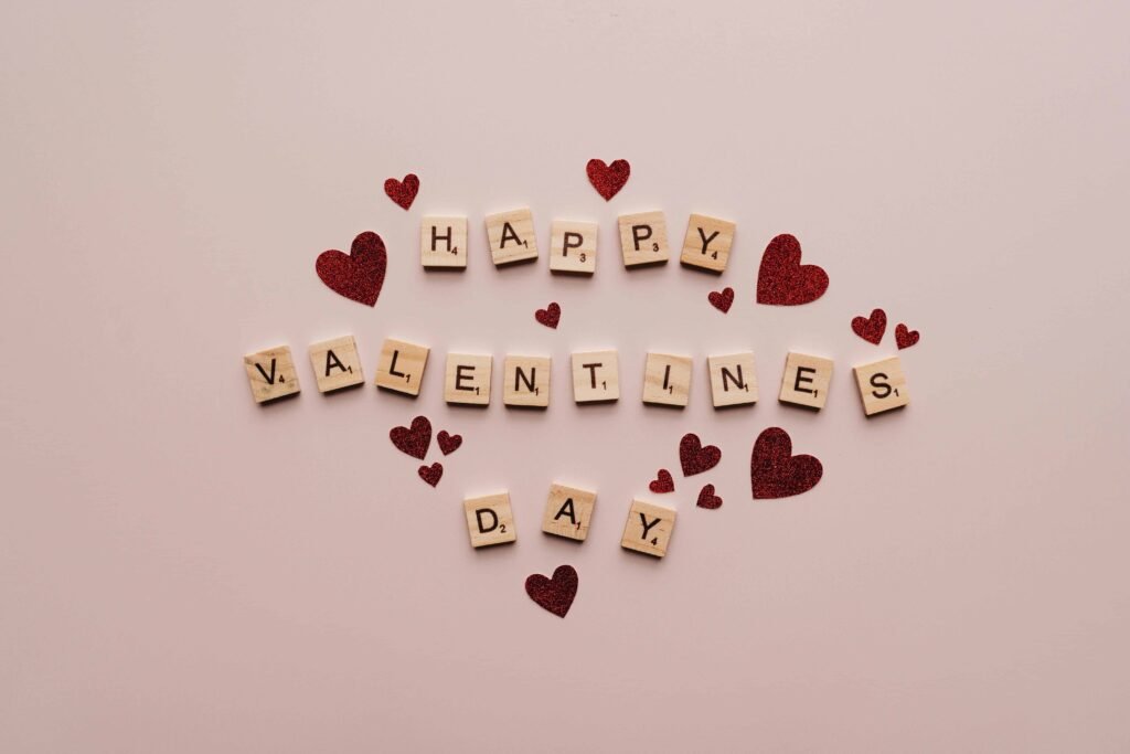 ongles Saint-Valentin