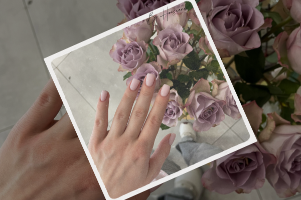 Technique pose BIAB ongles à Prilly — application gel de construction par Houseane Cardoso